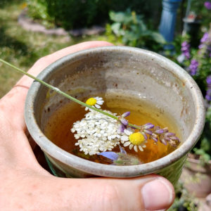 chamomile mead with herbs